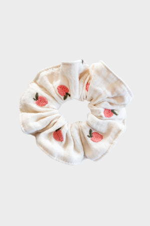 scrunchie-gumka-do-włosów-beżowa-w-brzoskwinie-packshot
